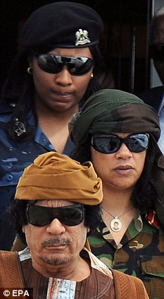 gaddafi gaurds